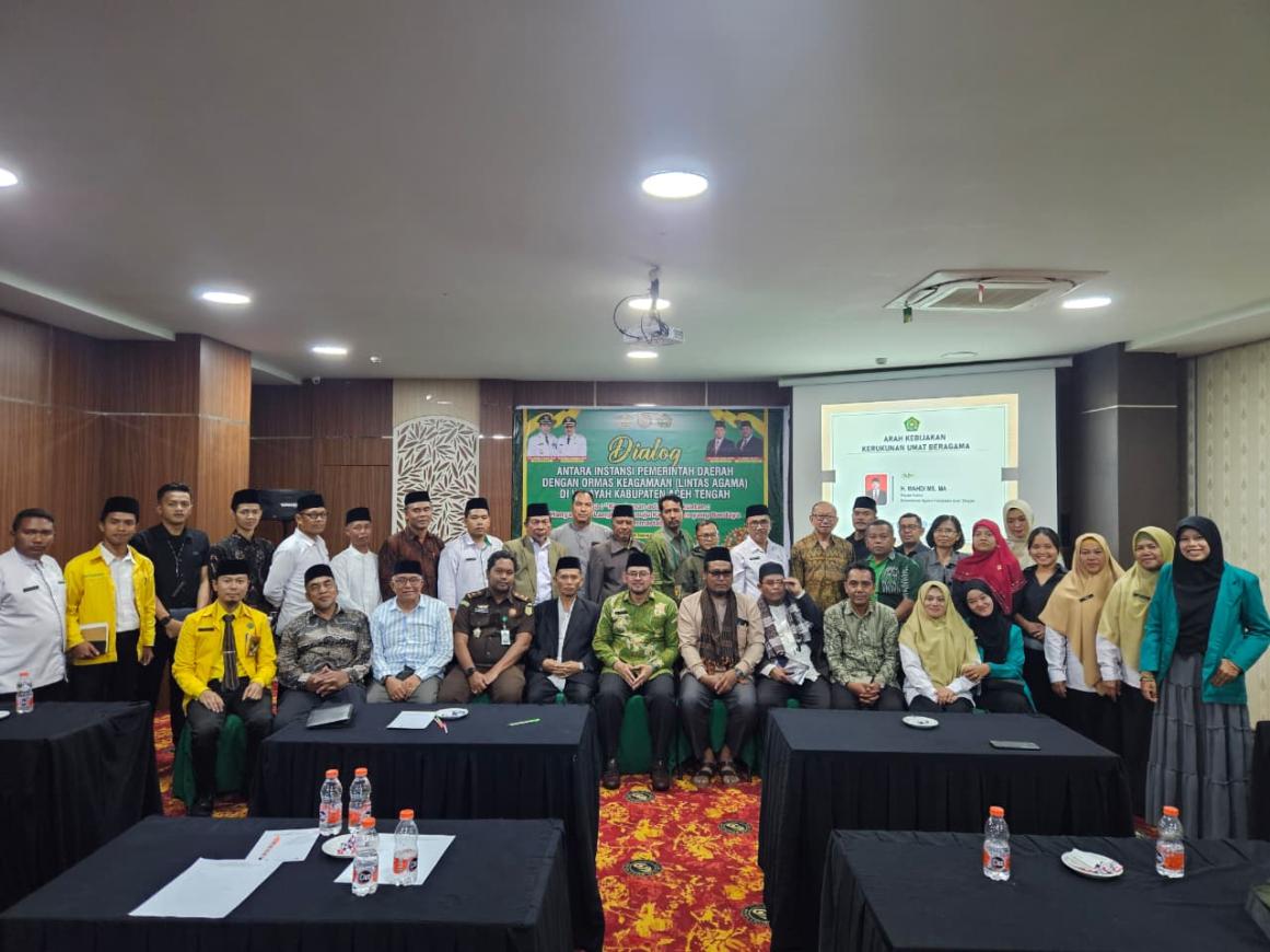 LDII Aceh Tengah Hadiri Dialog Lintas Agama, Wabup Tekankan Pentingnya Toleransi