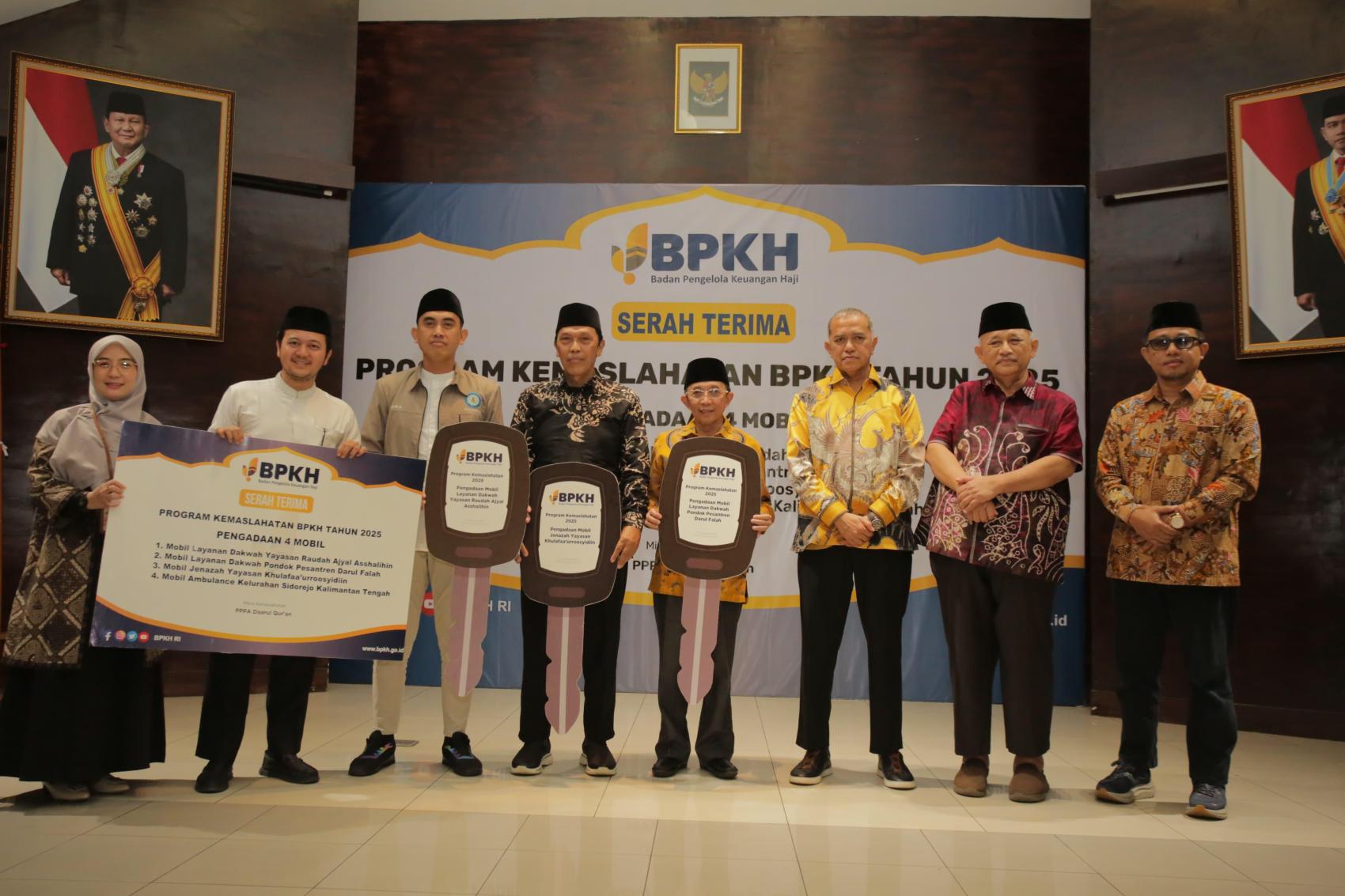 LDII Apresiasi Wakil Ketua Komisi VIII DPR RI Serahkan Bantuan Mobil Operasional Program Kemaslahatan BPKH